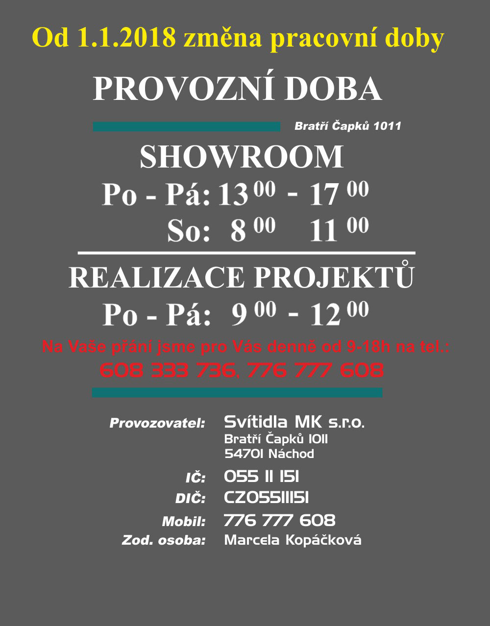 Svítidla MK s.r.o.