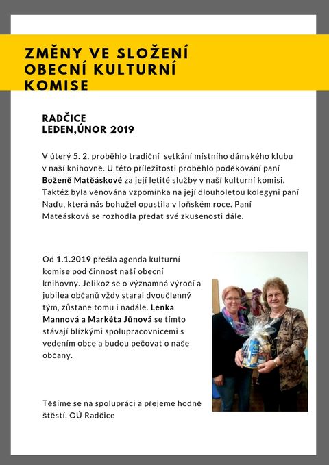 Obec Radčice