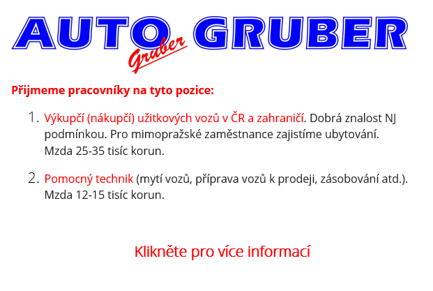 AUTO - GRUBER s.r.o.