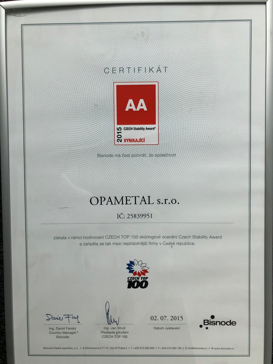 OPAMETAL s.r.o.